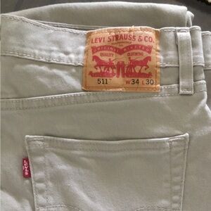 Levi’s 511 Mens Straight Leg Jeans Sz 34X30